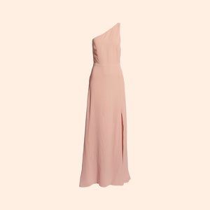 Reformation Evelyn Dress (Blush)